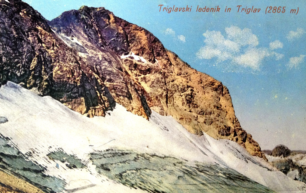 Triglavski ledenik leta 1905