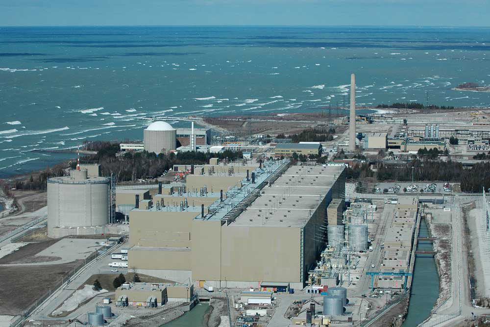 Največji kompleks jedrske elektrarne na svetu (Kanada)