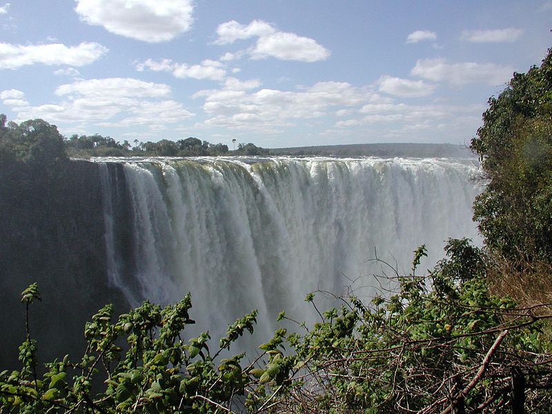 Viktorijini slapovi na reki Zambezi