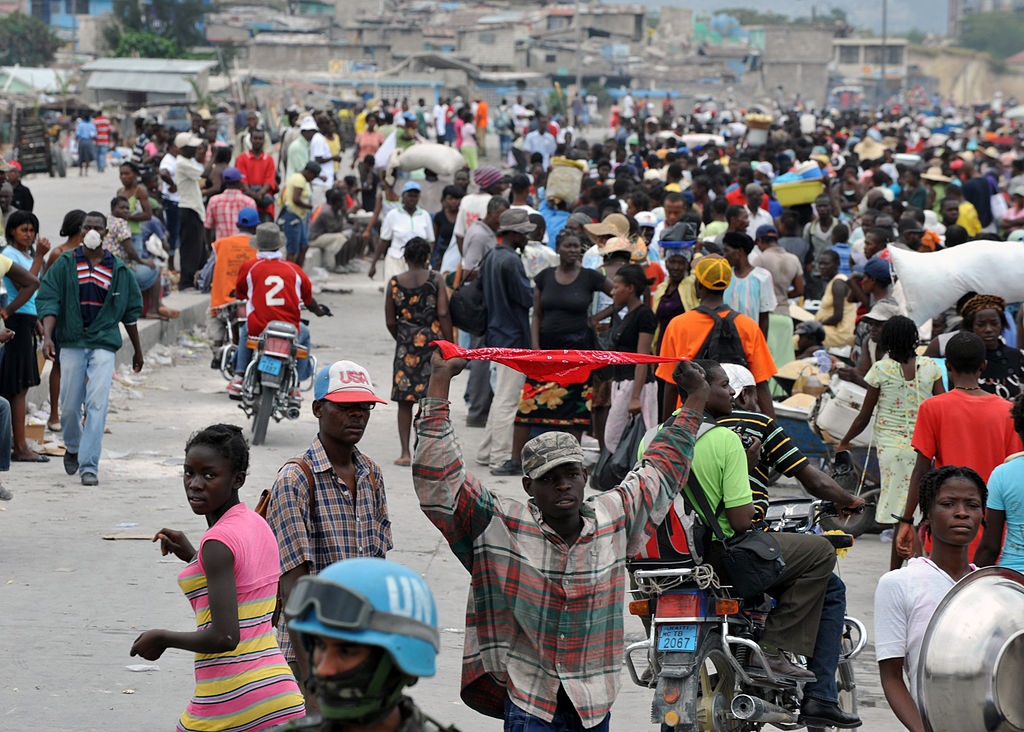 Temnopolto prebivalstvo Haitija