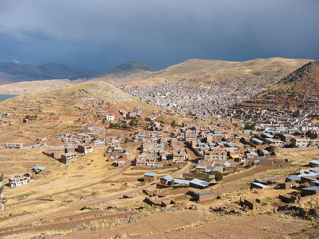 Altiplano - visoka planota v Peruju