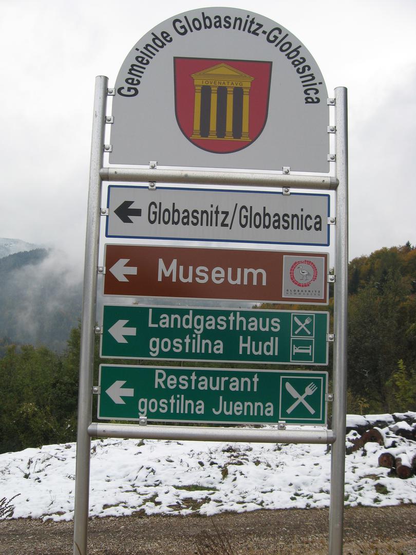 Dvojezična tabla - Koroška