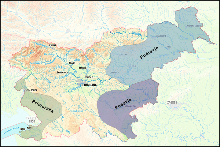 Vinorodna območja v Sloveniji