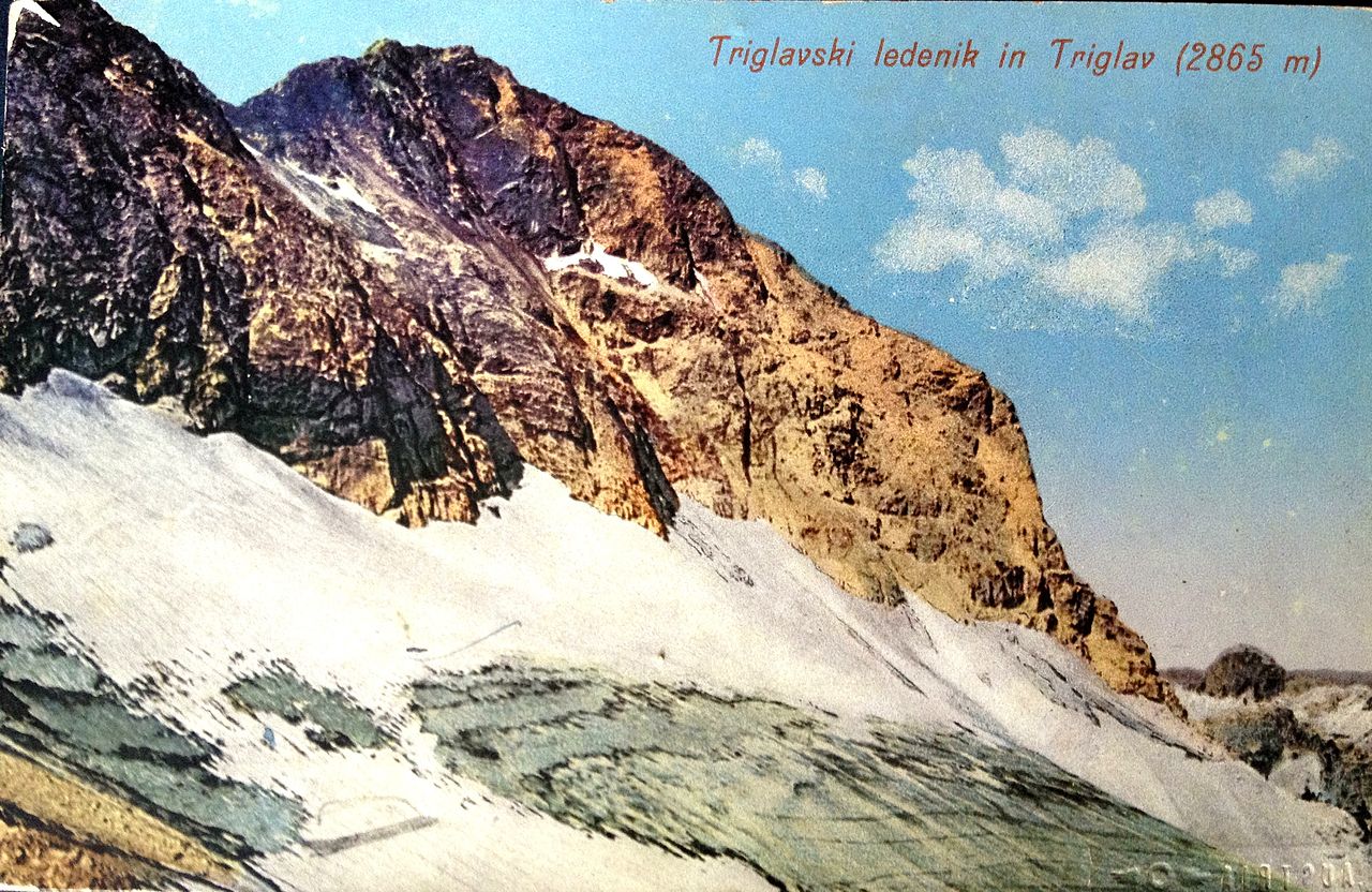 Triglavski ledenik leta 1905