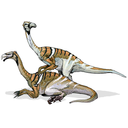 640px-Nanshiungosaurus_dinosaur.png<>Nangshiungozaver (5 m; 600 kg)
