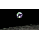 slika_zemlja_z_lune2.jpg<>Ena novejših slik Zemlje slikana z Lune